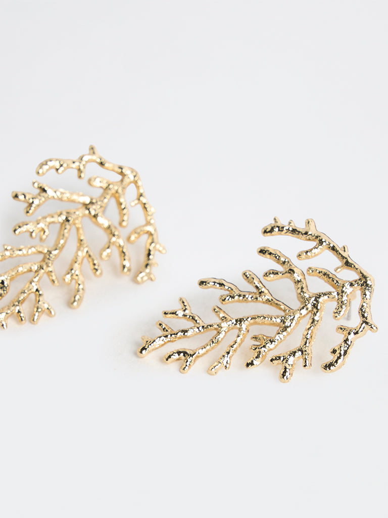 Westside Accessories Gold Reef Earrings