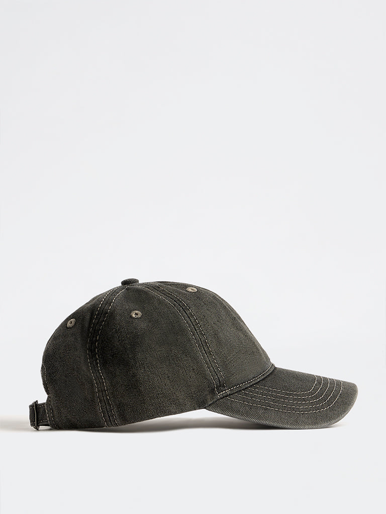 Westside Accessories Grey Denim Cap