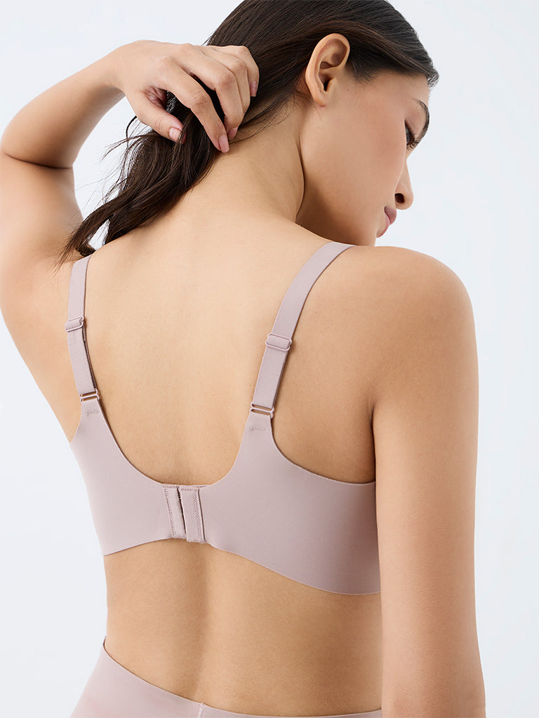 Wunderlove Fygure Firm Control Dusty Mauve Shaping Bra