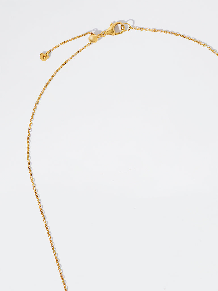 Interlocking Pave Lab Diamond Twin Flame Necklace