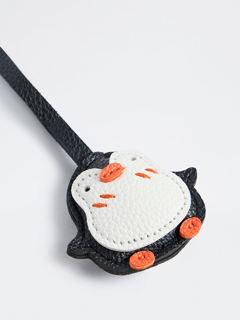 Y&F Kids Girls Black Penguin Bag Charm