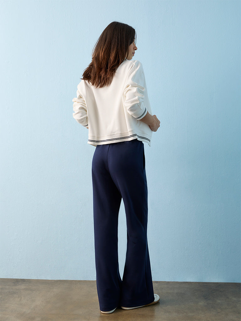 Nuoflexx Navy High-Rise Pants