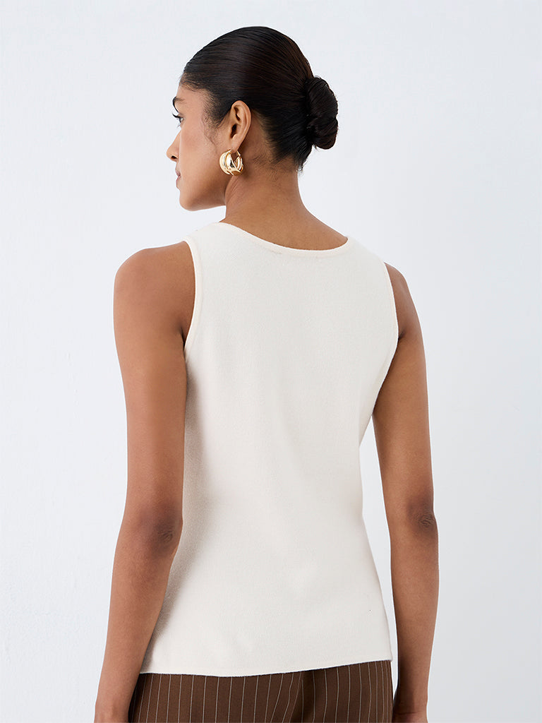 Wardrobe Ivory Solid Top