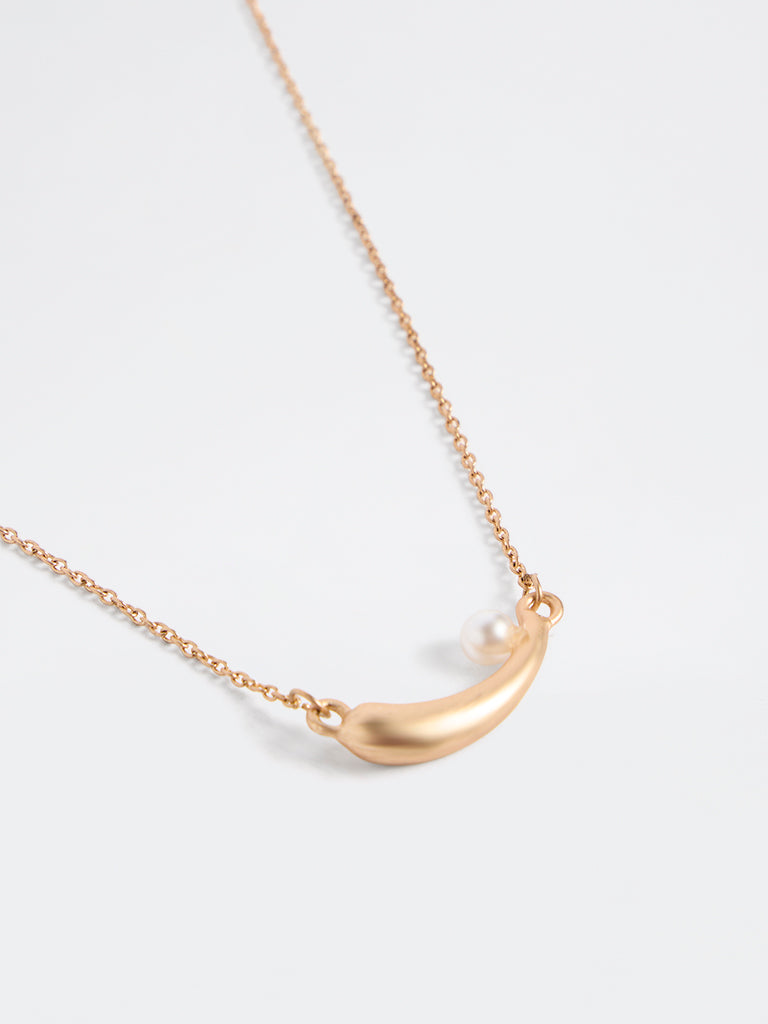 Westside Accessories Gold Dainty Pendant Chain Necklace