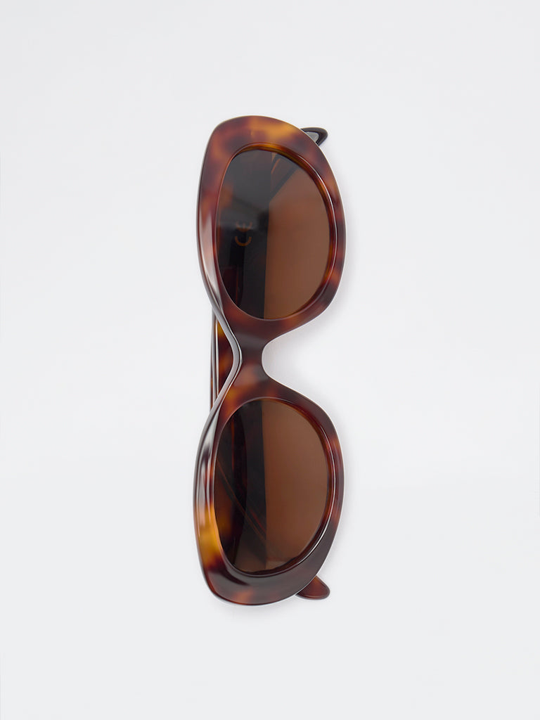 Pome Luxe Statement Oval Sunglasses