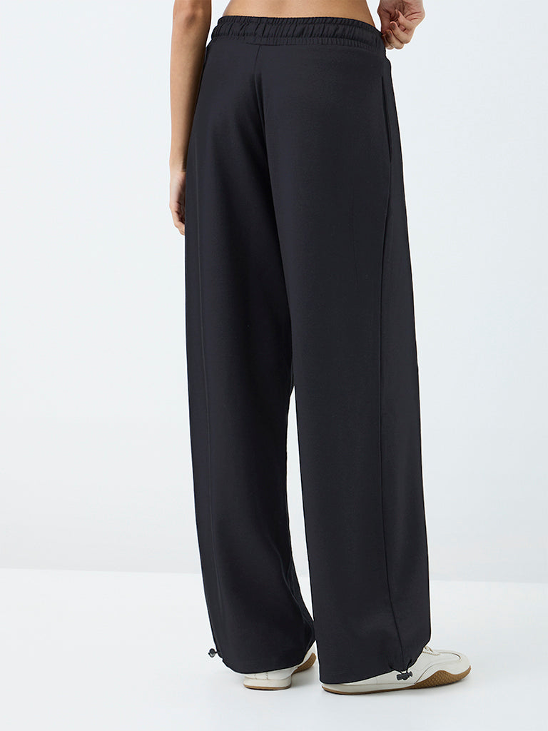 Nuoflexx Black High-Rise Joggers