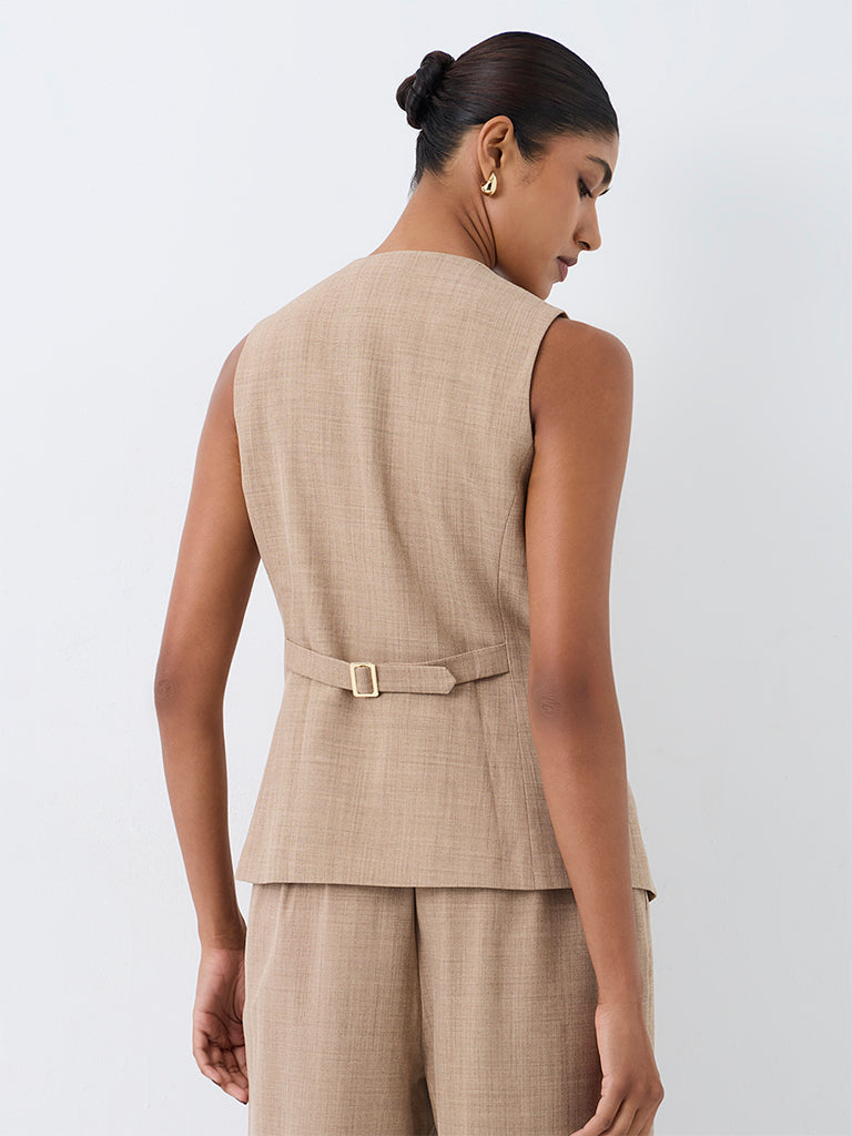 Wardrobe Beige Waistcoat
