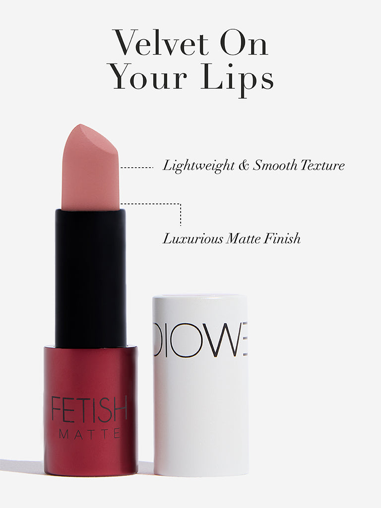 Studiowest Fetish Blush 02 Matte Lipstick - 4 gm
