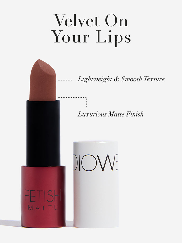 Studiowest Fetish Toffee 02 Matte Lipstick - 4 gm