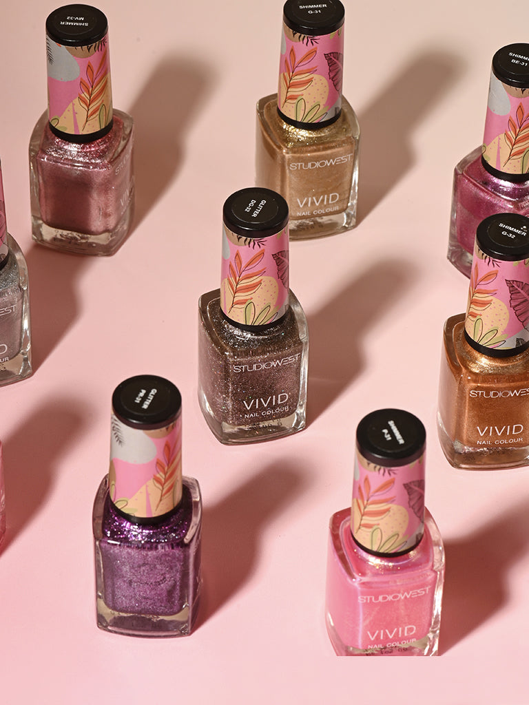 Studiowest Vivid Shimmer Nail Colour, GY-31, 9ml