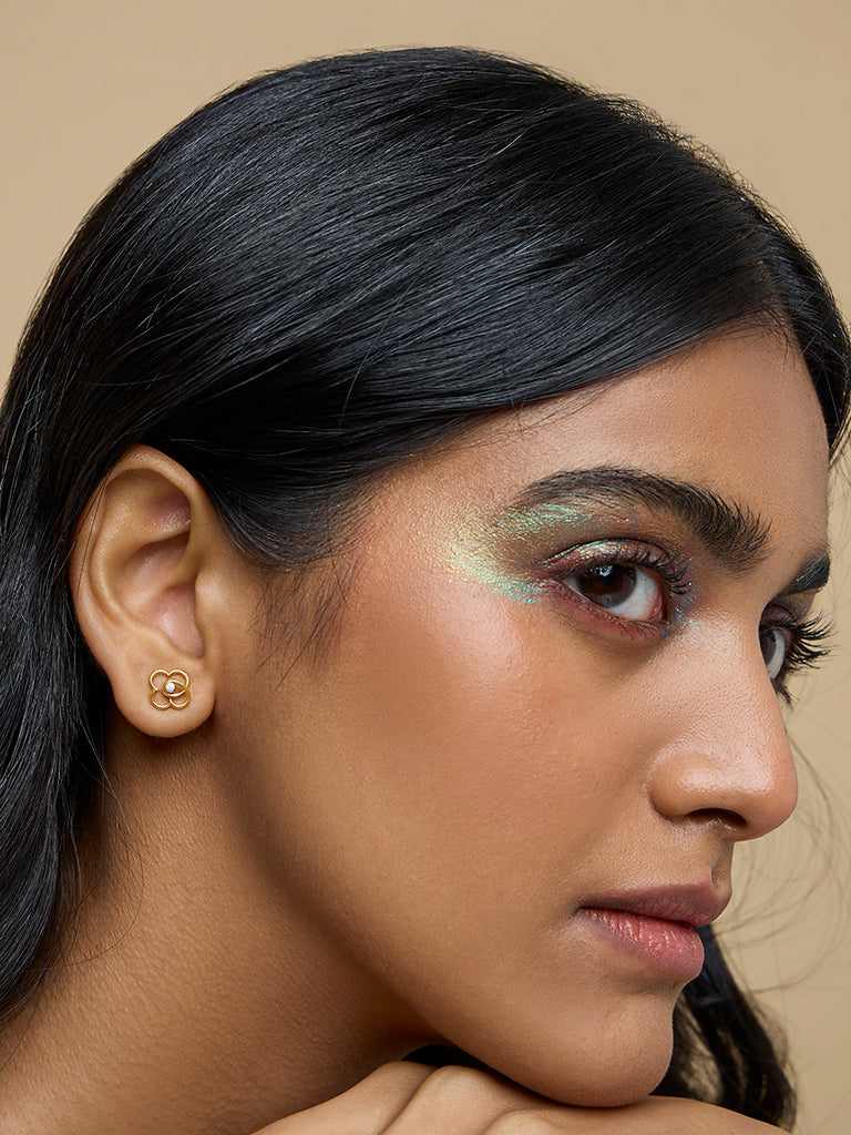 Classic Lab Diamond Intertwined Earrings