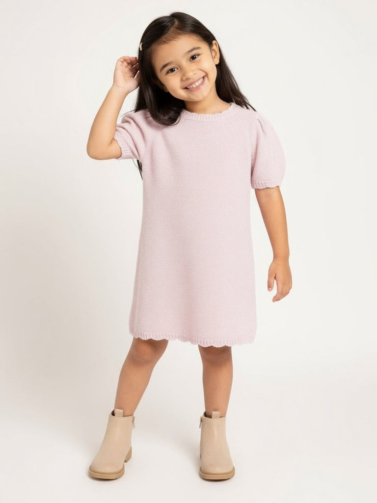strapless open back dress Buy HOP Kids Girls Pink Knitted Bodycon Dress from Westside