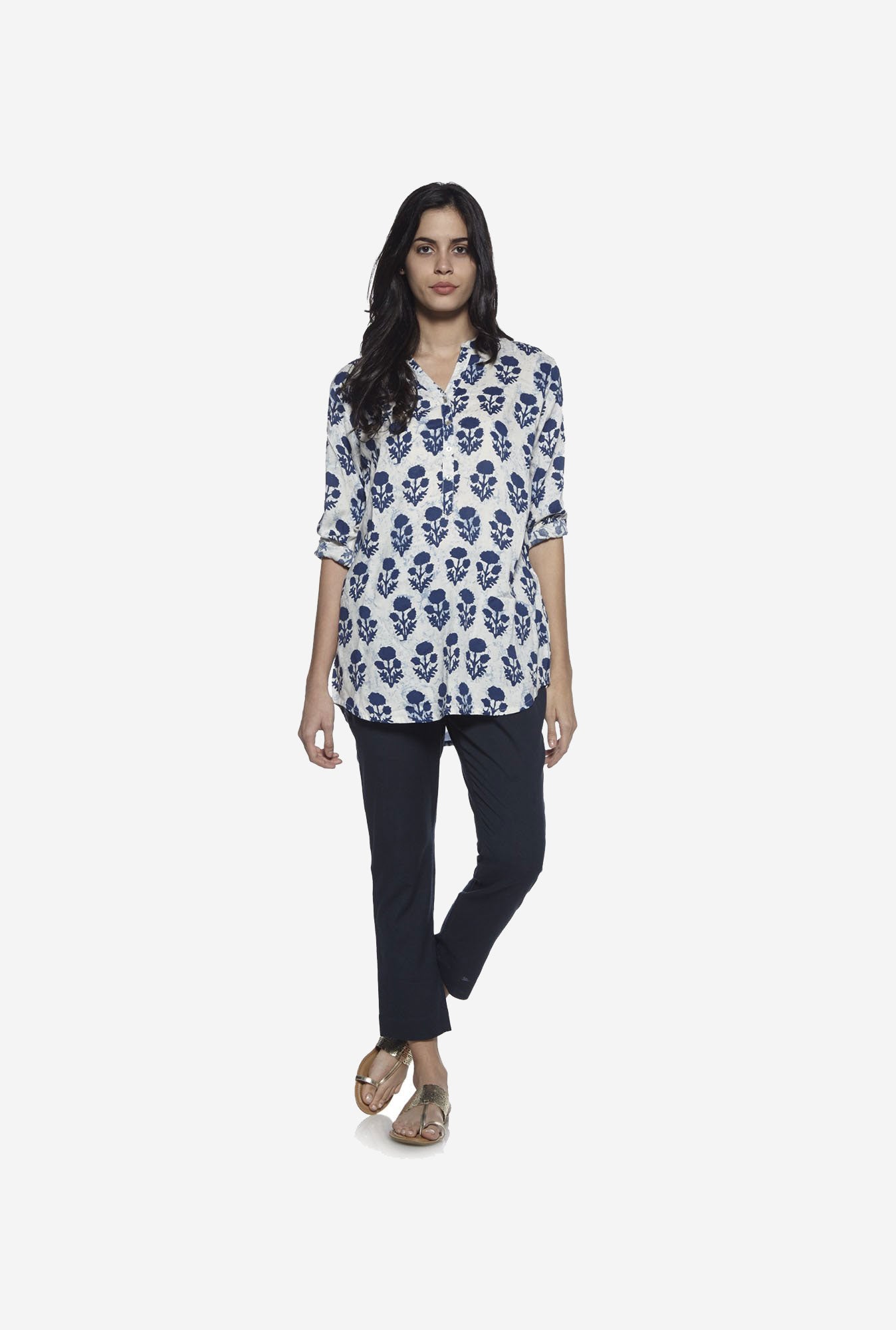 Utsa Indigo Ethnic Pants