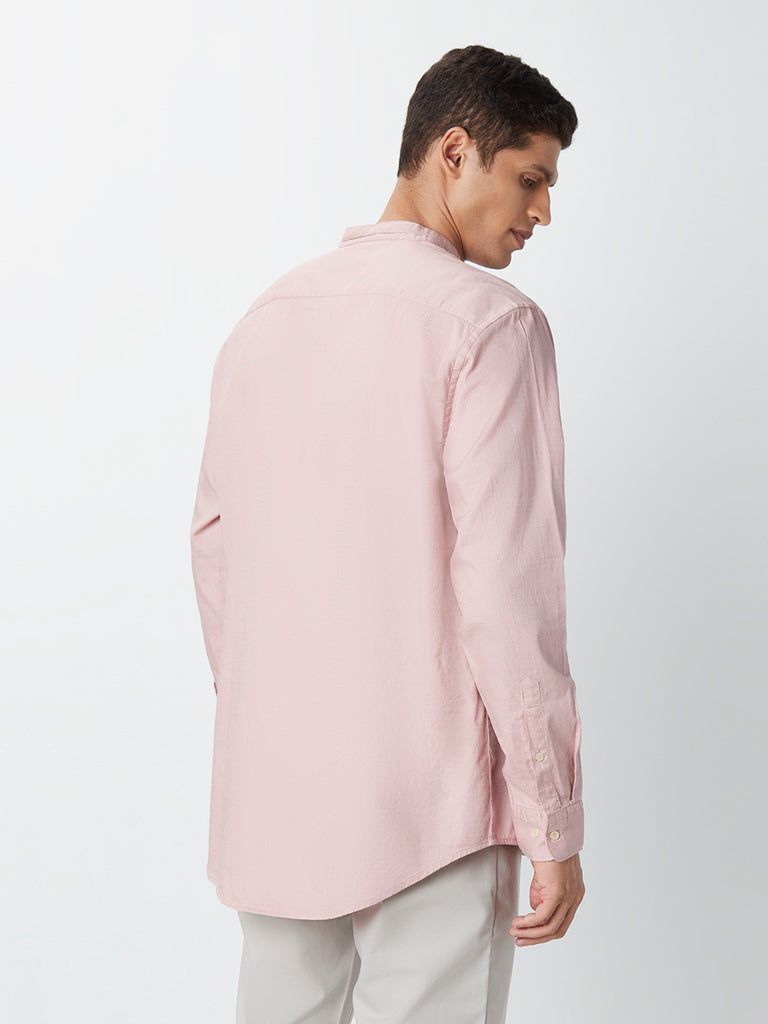 Ascot Dusty Pink Relaxed-Fit Shirt