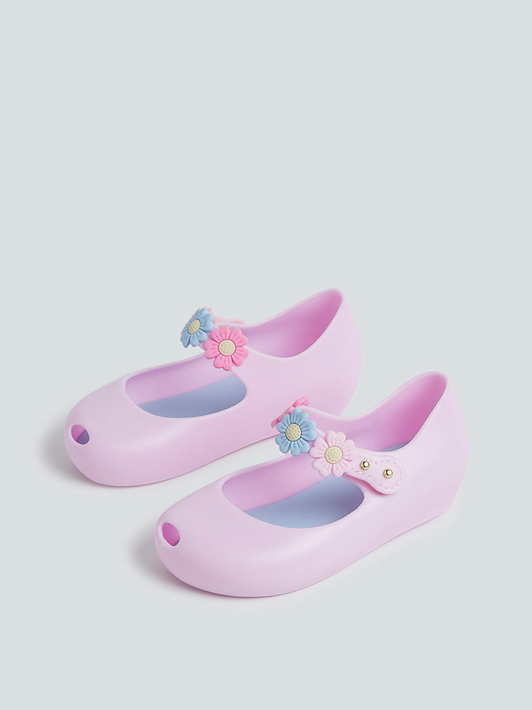 Mary Jane Lilac Shoes Flats Kids Junior Mary Jane Shoes Lilac
