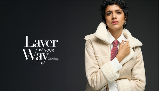 Stylish winter outfits with jackets from Westside for men and women