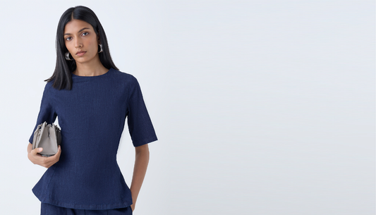 Young professional in smart workwear outfit from Westside