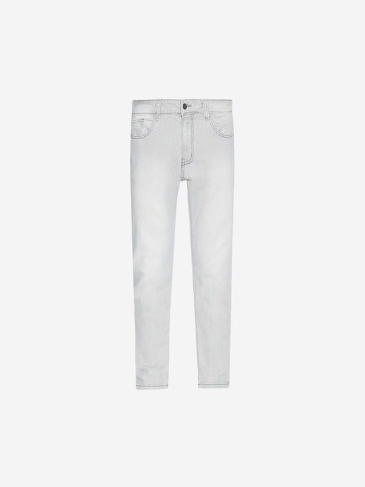 Nuon Grey Slim - Fit Mid - Rise Jeans