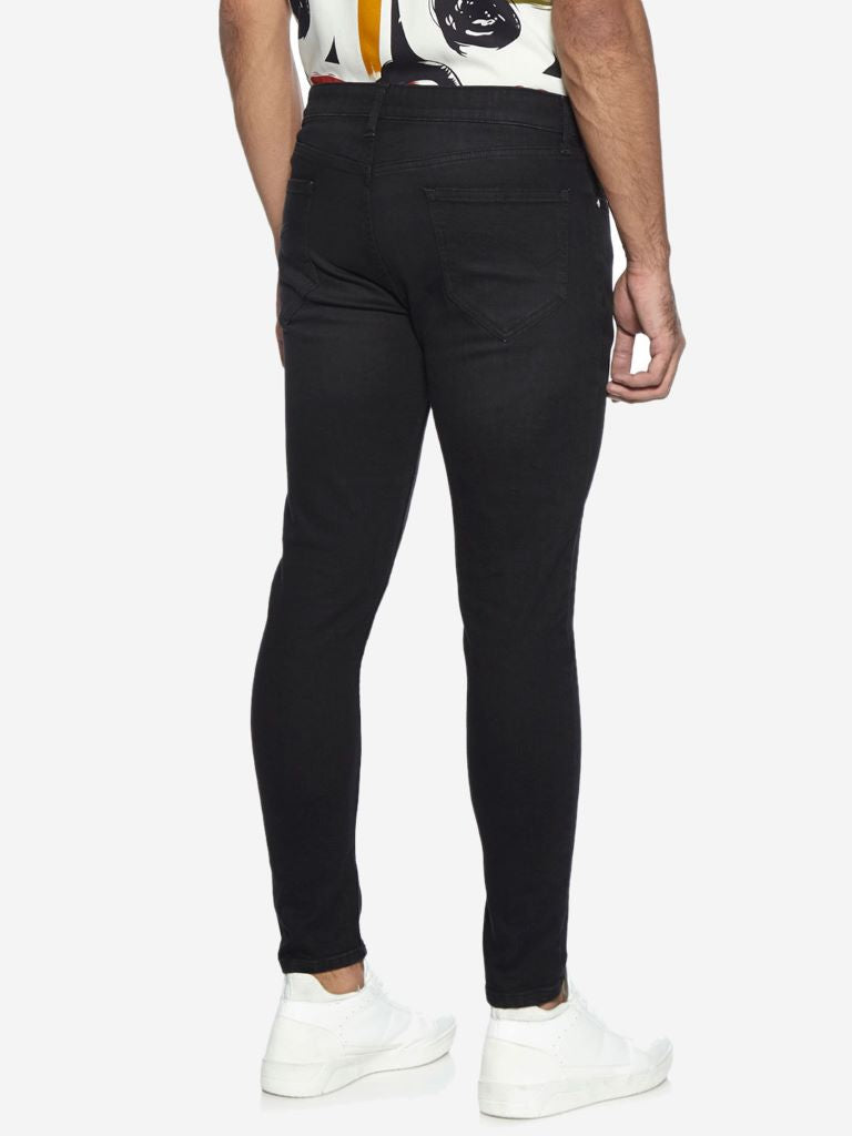 Nuon Black Slim - Fit Mid - Rise Jeans