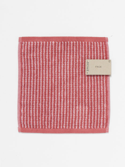 Westside Home Withered Rose Striped Face Towel - Pack of 2