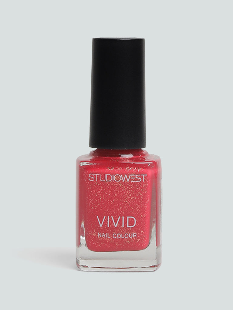 Studiowest Vivid Pink Shimmer Nail Colour PP-63 9ml