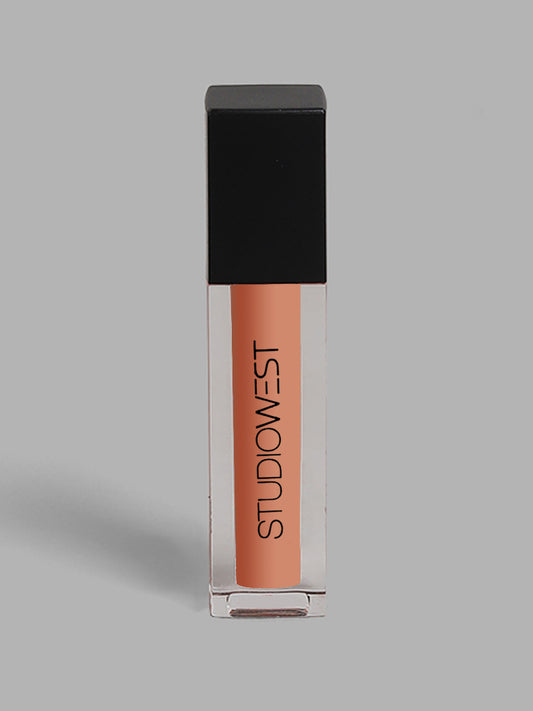Studiowest Orange Matte Liquid Lip Gloss- 1 ml