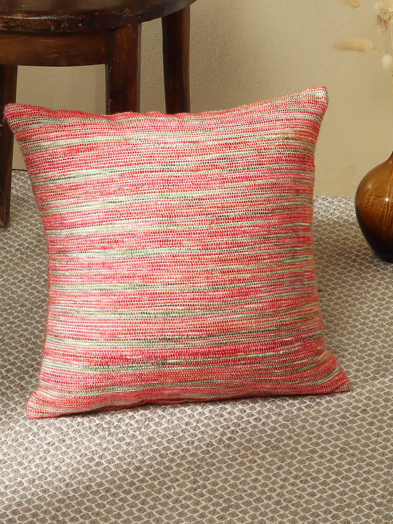 Shop Westside Home Red Striped Cushion Covers Online