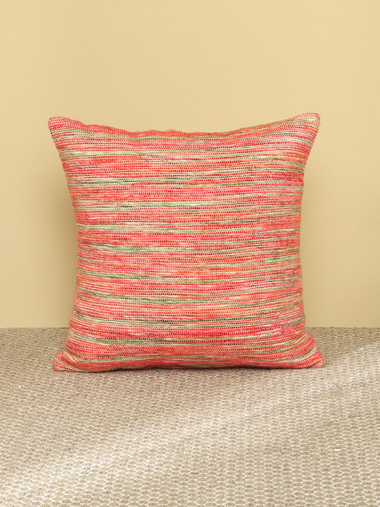Shop Westside Home Red Striped Cushion Covers Online