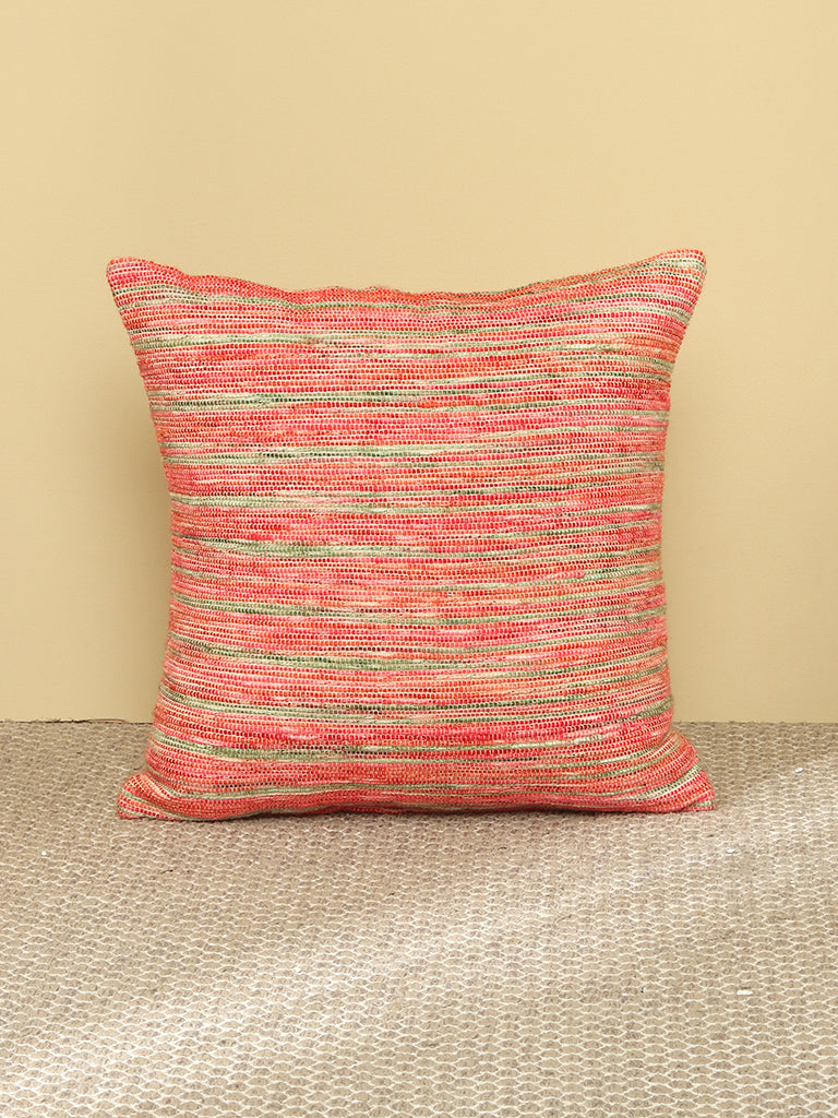 Shop Westside Home Red Striped Cushion Covers Online