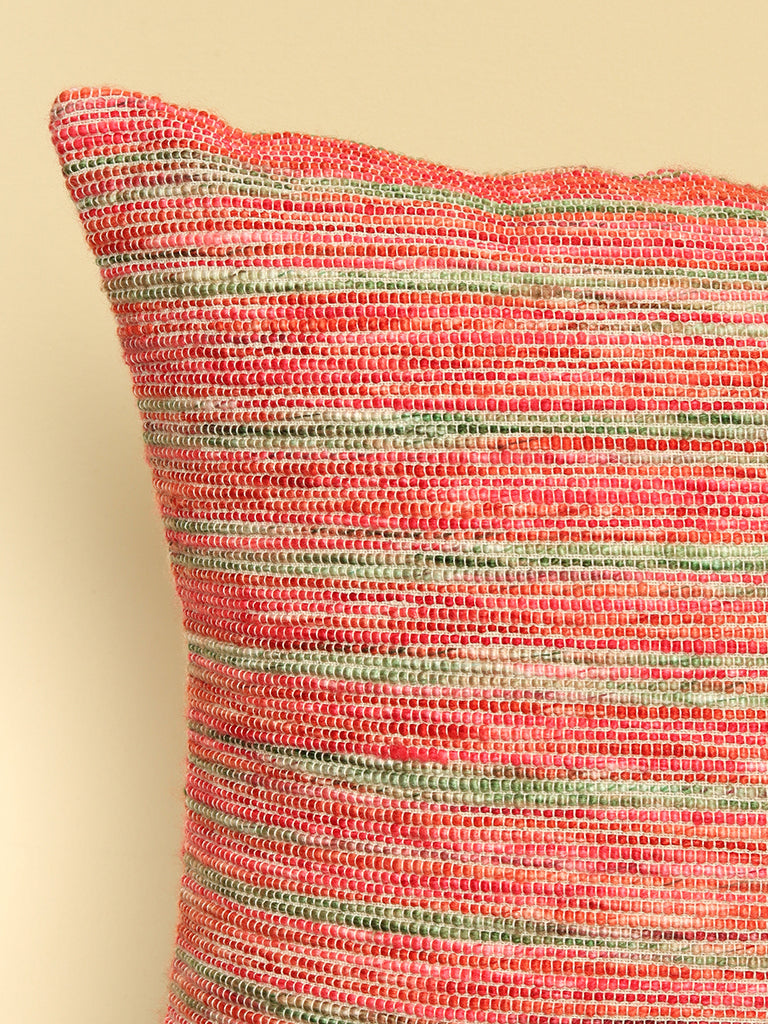 Shop Westside Home Red Striped Cushion Covers Online