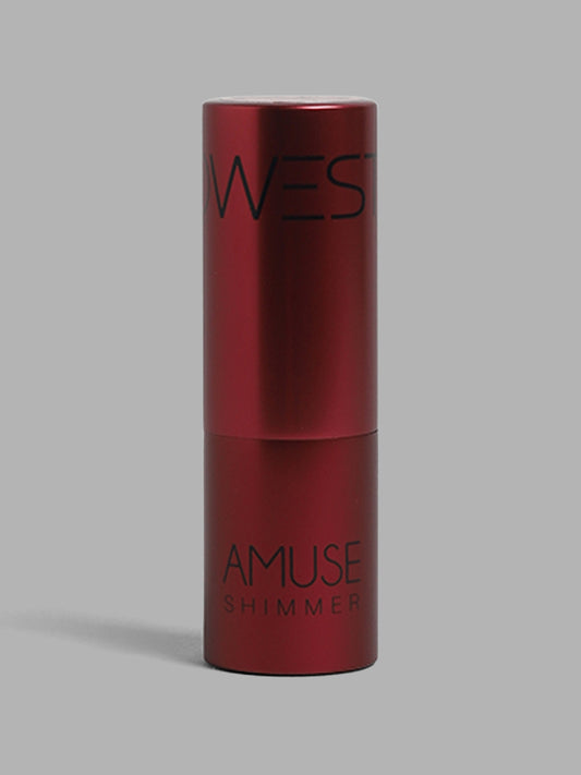 Studiowest Amuse Shimmer 01 Rouge Red Lipstick - 4 g