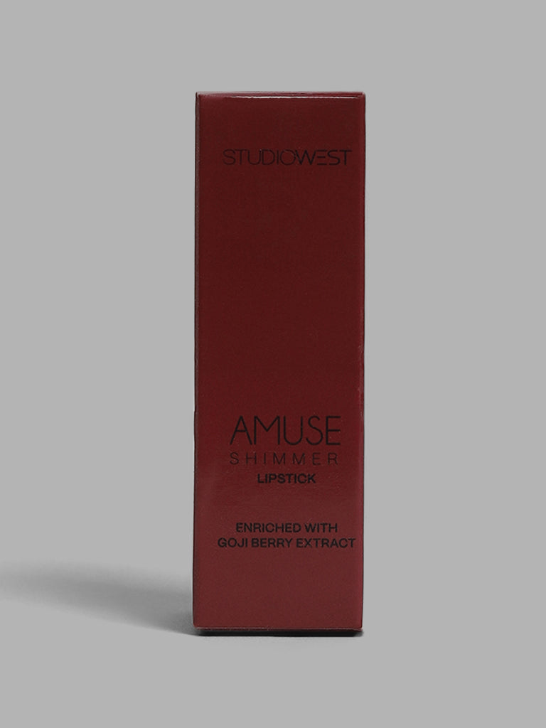 Studiowest Amuse Shimmer 01 Rouge Lipstick - 4 gm