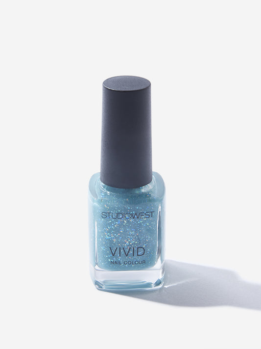 Studiowest Blue Vivid Shimmer BL03 Nail Colour - 9 ML