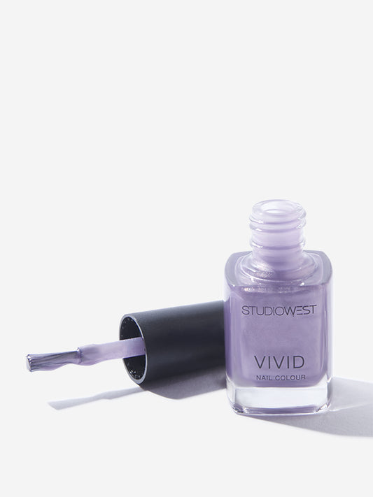 Studiowest Purple Vivid Shine PR02 Nail Colour - 9 ML