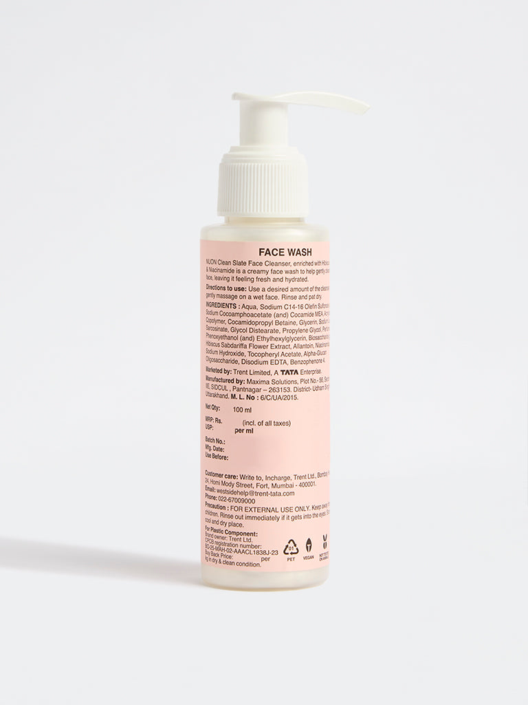 Nuon Clean Slate Face Cleanser - 100 ML