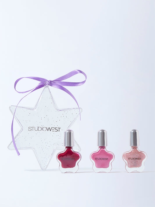 Studiowest Glitzy Minis Nail Color Berries - Pack of 3