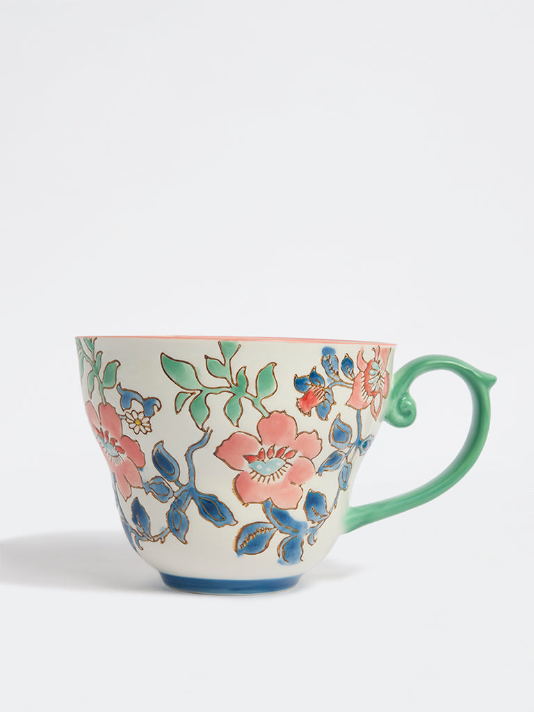 Westside Home Multicolour Floral Mug