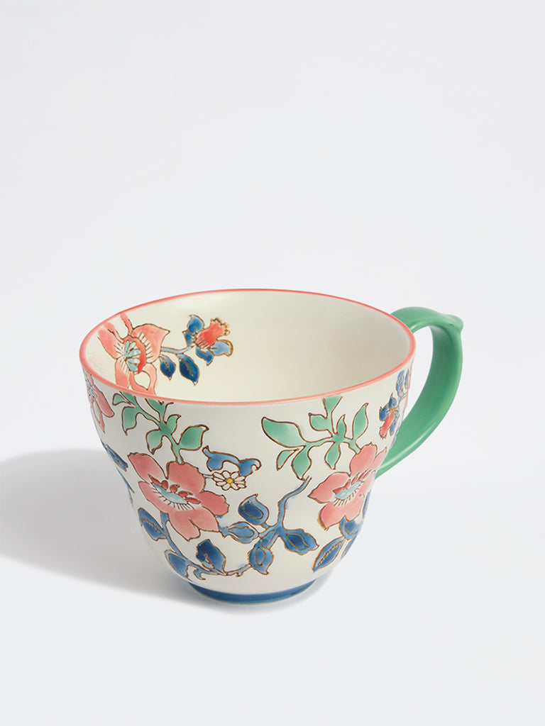 Westside Home Multicolour Floral Mug