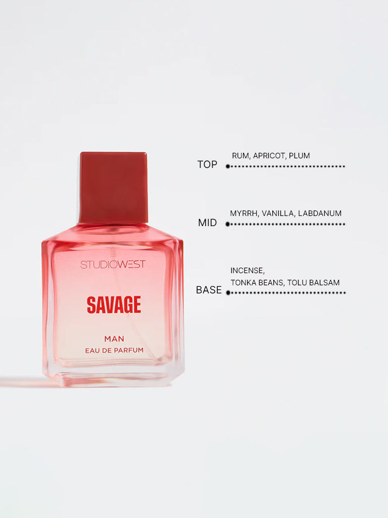 Studiowest Savage Eau De Parfum - 100  ML