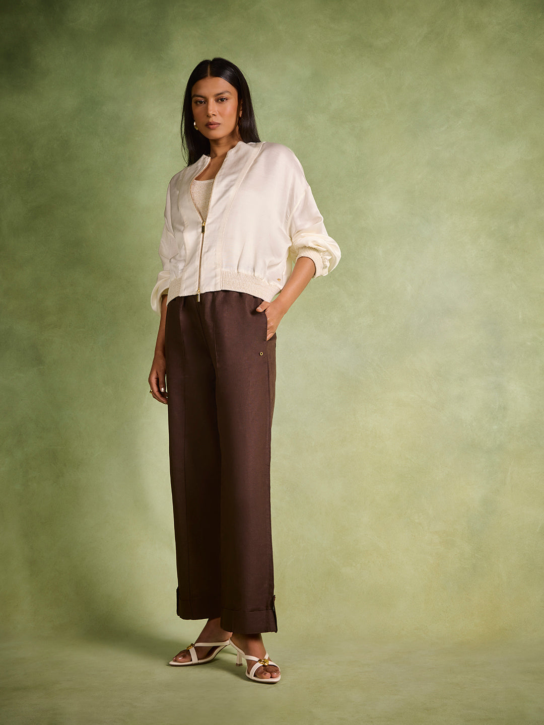 Solid Jacket – Ivory