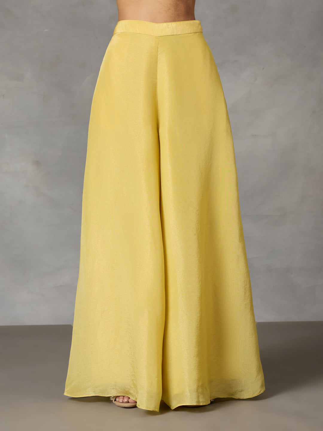 Flared Tissue Bottom – Yellow