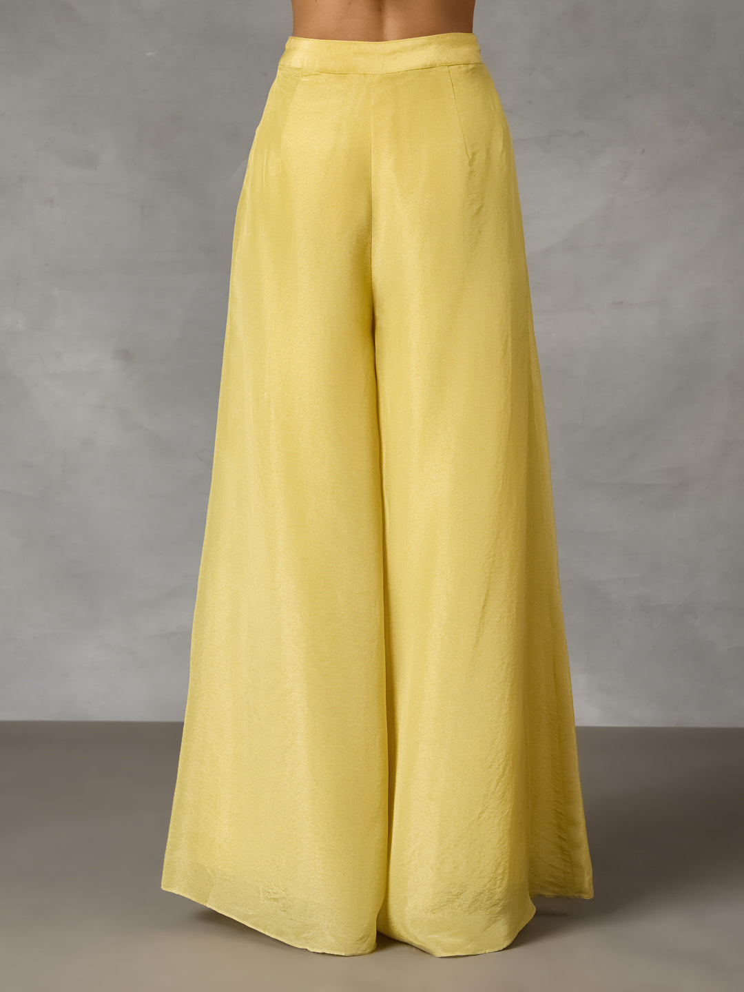 Flared Tissue Bottom – Yellow