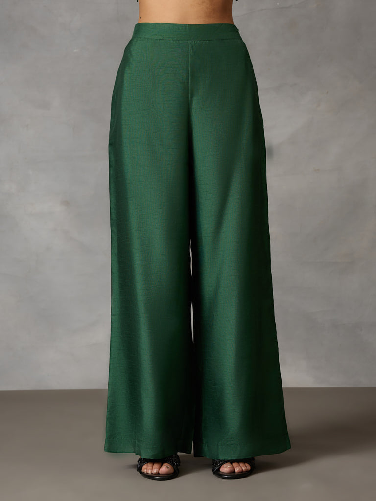 Straight Fit Pant - Green
