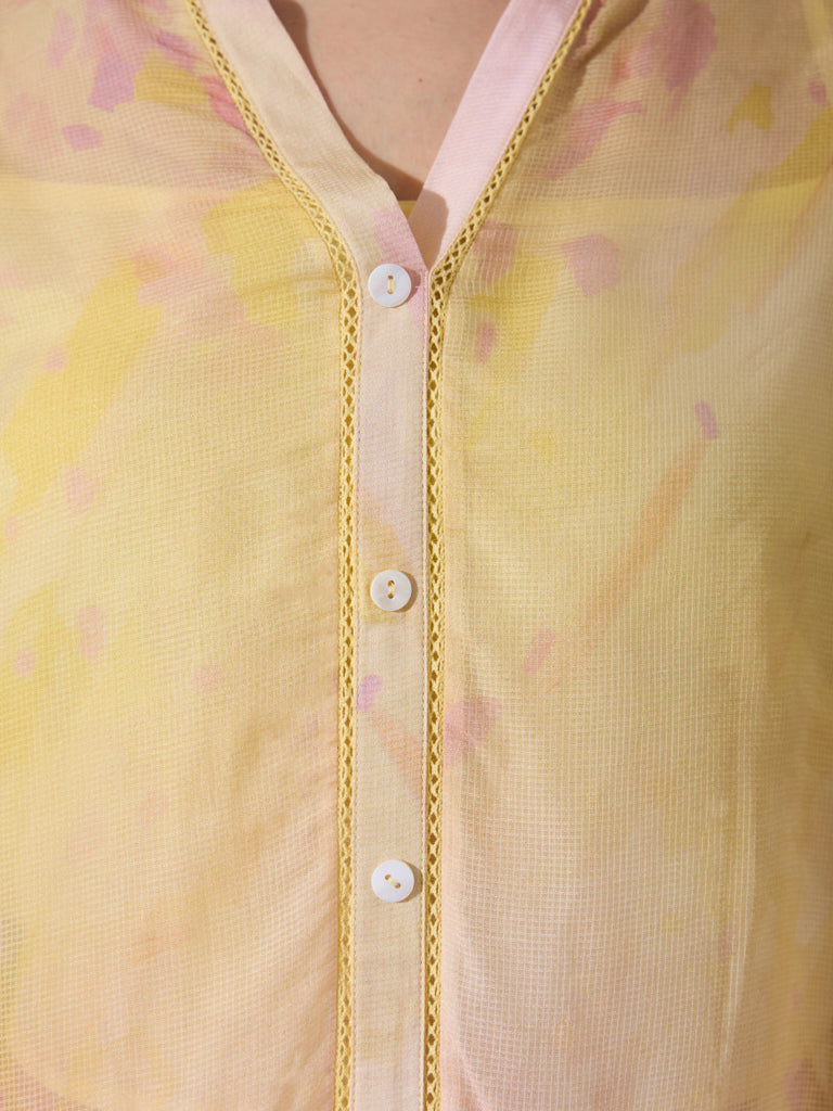 Printed Anti-Fit Top with Camisole
