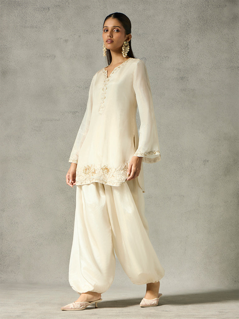 Salwar Pants - Ivory