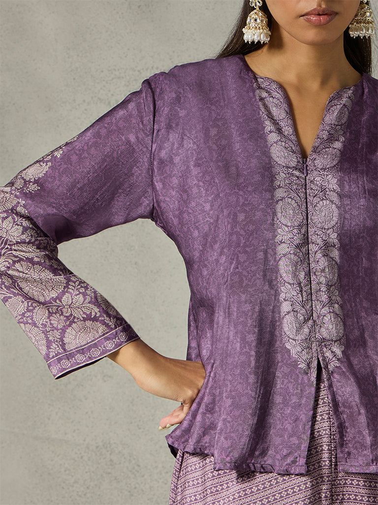 Printed Tunic - Purple