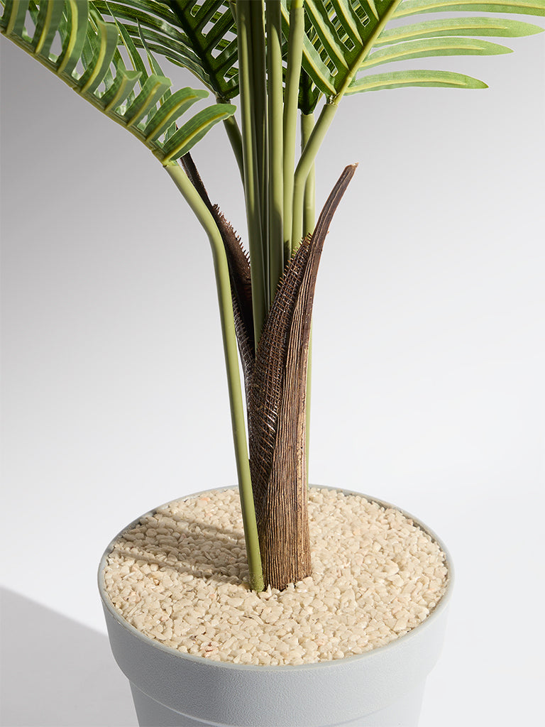 Westside Home Green Artificial Areca Palm Plant - Large