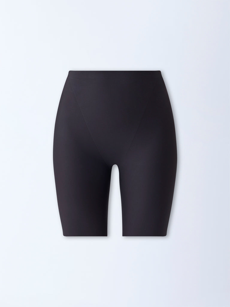 Wunderlove Black High-Rise Shaping Shorts