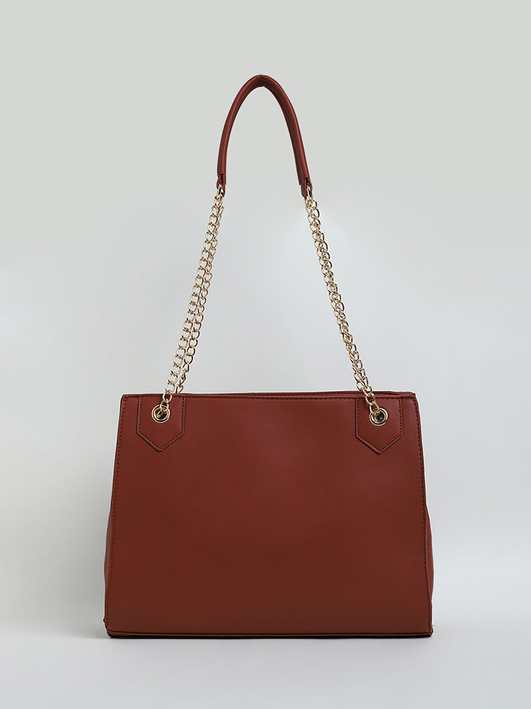 Westside Dark Rust Handbag