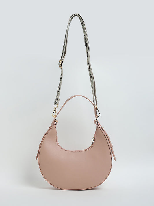 Westside Dusty Pink Hobo Bag